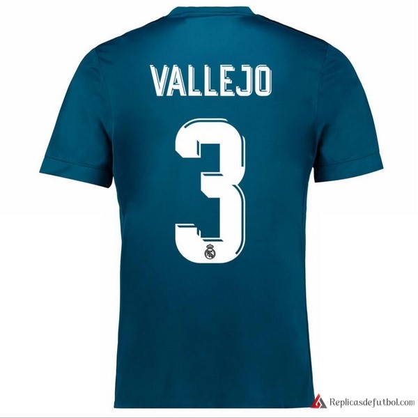 Camiseta Real Madrid Tercera equipación Vallejo 2017-2018